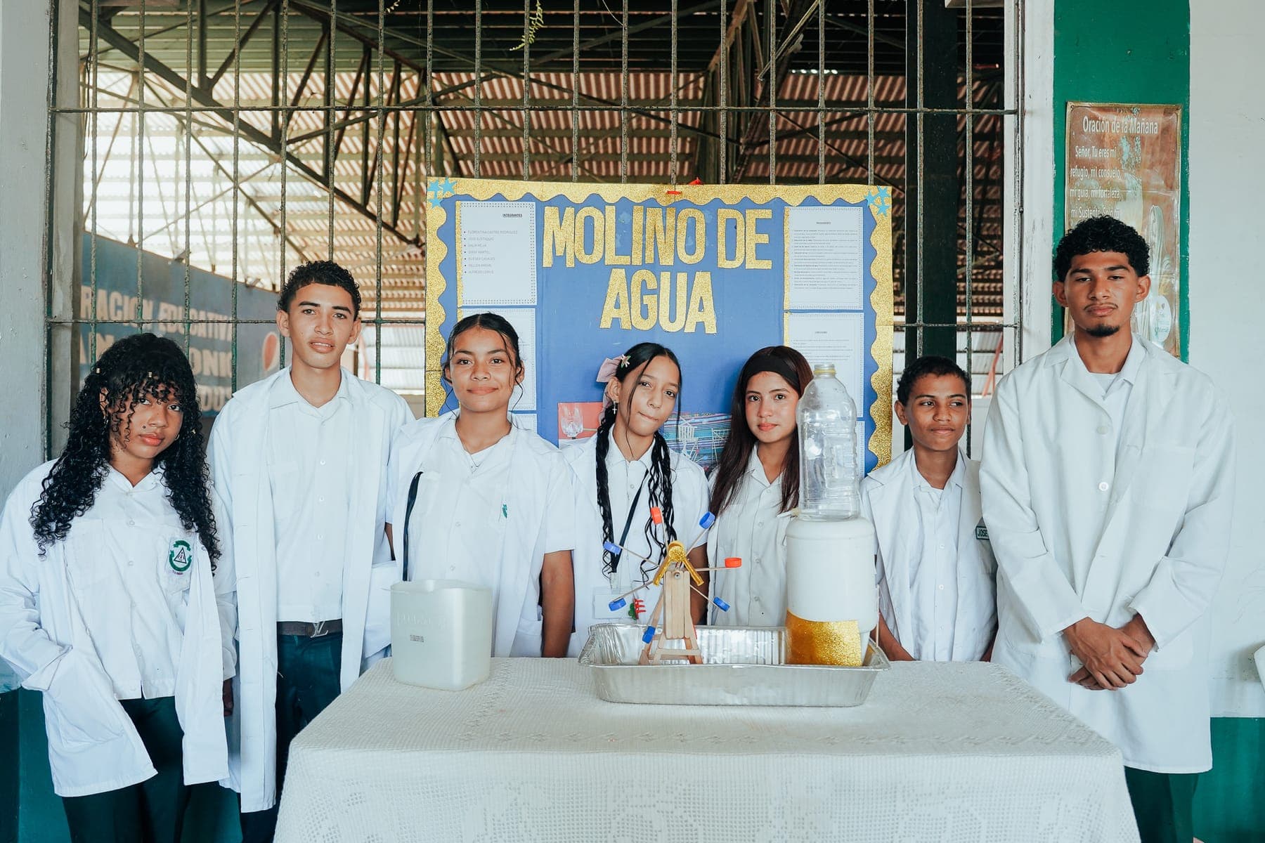 Proyecto estudiantil: molino de agua